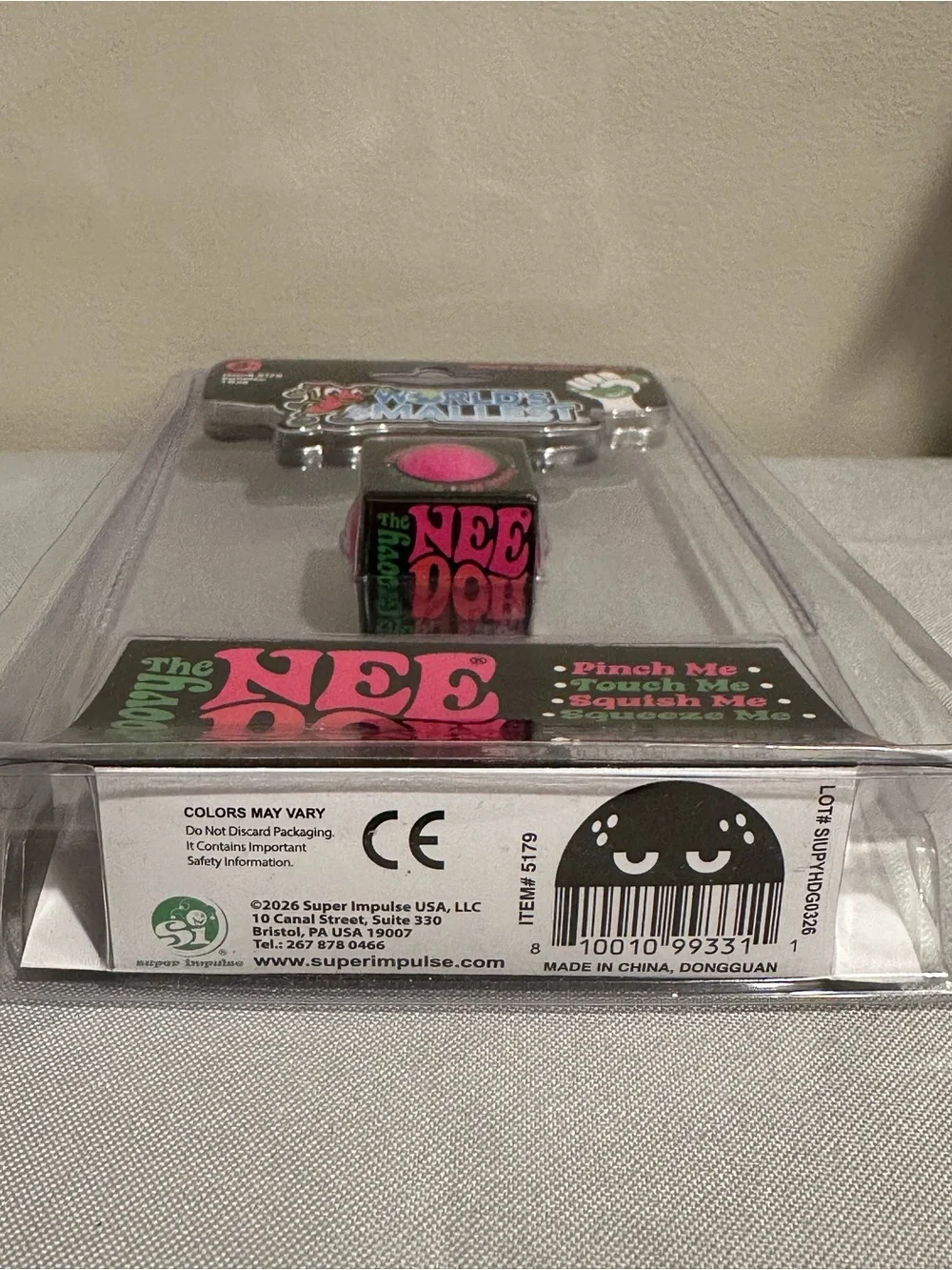 NeeDoh World’s Smallest NeeDoh Rare NIB